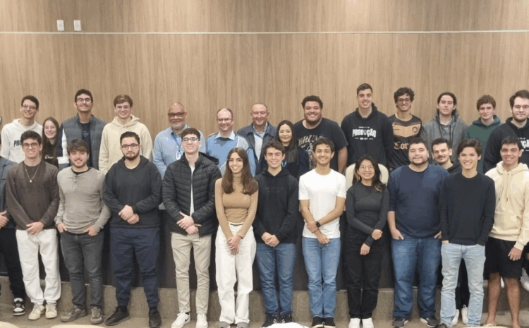  Alunos do curso de Engenharia de Produção apresentam resultado de projeto para a Santa Casa